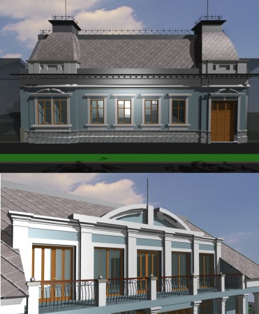 Nyíregyháza, Bocskai utca Mustár ház (2002)